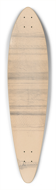 Jzef Simmler - Fragment of the interior of St. Marks Church in Venice 39.3 inch art pintail longboard deck