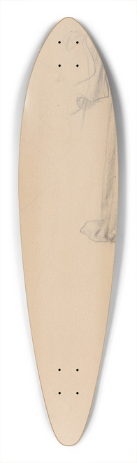Jzef Simmler - Studies for the painting The Immaculate Conception of the Blessed Virgin Mary 39.3 inch art pintail longboard deck
