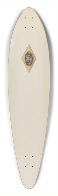 Kalamian Walton - Mans Stick Pin 39.3 inch art pintail longboard deck