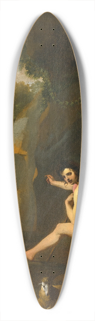 Karel Dujardin - Saint John The Baptist 39.3 inch art pintail longboard deck