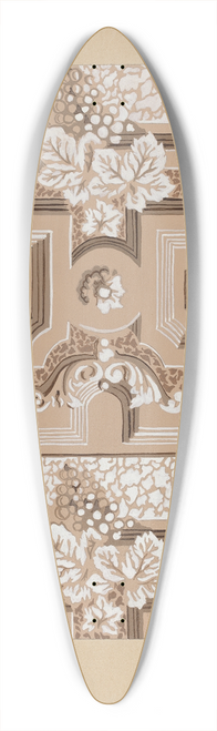 Karl Joubert - Wall Paper 39.3 inch art pintail longboard deck