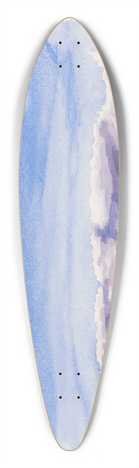 Karl Wiener - Naturstudie II 39.3 inch art pintail longboard deck