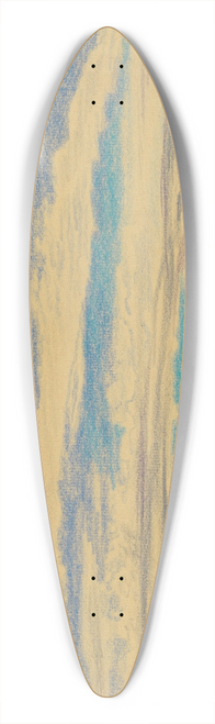 Karl Wiener - Naturstudie LII 39.3 inch art pintail longboard deck
