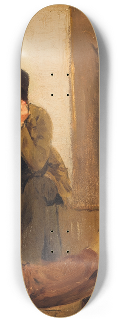 Christian Krohg - Charles Lundh in conversation with Christian Krohg 8.25 inch art skate deck