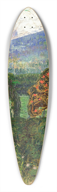 Konrad Mgi - Norra maastik 39.3 inch art pintail longboard deck
