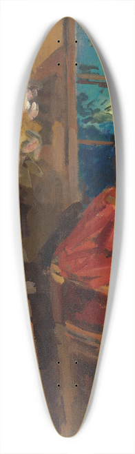 Konstantin Alexeevich Korovin - Evening Serenade 39.3 inch art pintail longboard deck