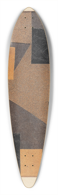 Kurt Schwitters - Mz 386 Hopf (Merzzeichnung) 39.3 inch art pintail longboard deck