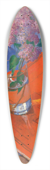 Kuzma Petrov-Vodkin - Still life with lilac 39.3 inch art pintail longboard deck