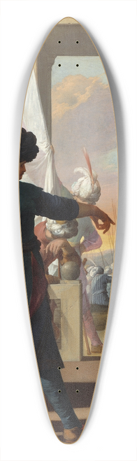 Laurent de la Hyre - Panthea, Cyrus, and Araspas 39.3 inch art pintail longboard deck