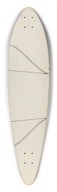 Lawrence Flynn - Two Handled Beaker 39.3 inch art pintail longboard deck