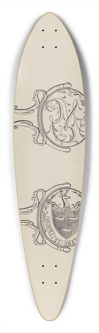Lawrence Flynn - Watch Fob 39.3 inch art pintail longboard deck