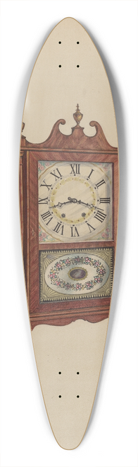 Lawrence Phillips - Clock 39.3 inch art pintail longboard deck
