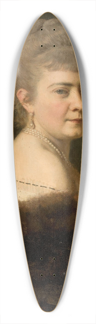 Leopold Horowitz - Portrait of Melania ne Jastrzbska 1.v. Dunin 2.v. Rawicz 39.3 inch art pintail longboard deck