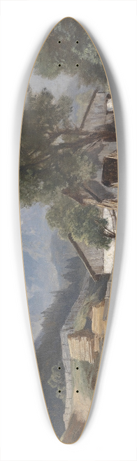 Leopold Munsch - Motiv aus Gastein 39.3 inch art pintail longboard deck