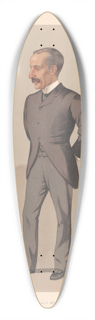 Leslie Matthew Ward - Architecture and Engineers. Imperialist Afrikander. Sir James Sivewright. 1 June 1893 39.3 inch art pintail longboard deck