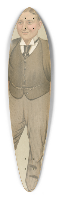 Leslie Matthew Ward - Politicians  Cirencester. Mr. Harry Lawson Webster Lawson. 15 November 1893 39.3 inch art pintail longboard deck