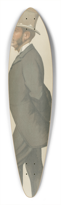 Leslie Matthew Ward - Turf Devotees; Racing and Politics, The Hon. Algernon William Fulke-Grevile, December 31, 1881 39.3 inch art pintail longboard deck