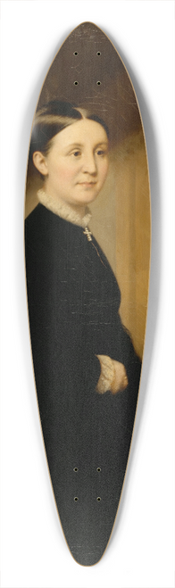 Lewis Thomas Ives - Mrs. John J. Bagley 39.3 inch art pintail longboard deck