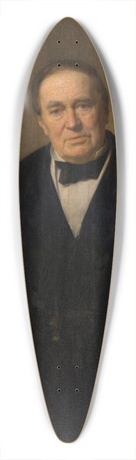 Lievin de Winne  - The Architect Lodewijk Jozef Adriaan Roelandt 39.3 inch art pintail longboard deck