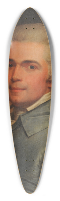 Li Louis Prin-Salbreux - Autoportrait 39.3 inch art pintail longboard deck