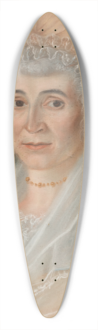 Louis Dulongpre - Marguerite Viger, Wife of Pierre Berthelet 39.3 inch art pintail longboard deck