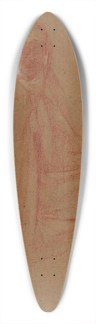Louis-Franois Cabanes - Arabe 39.3 inch art pintail longboard deck