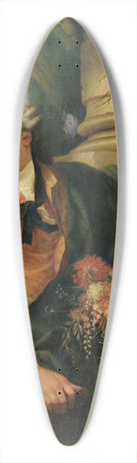 Louis-Gabriel Blanchet - PortraitOf Charles Claude Flahault De La Billarderie, Comte Dangiviller (1730-1810) 39.3 inch art pintail longboard deck
