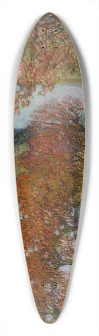 Louis Paviot - LArc de Triomphe de ltoile 39.3 inch art pintail longboard deck