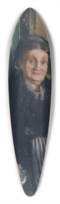 Lovis Corinth - Frau Marie Moll 39.3 inch art pintail longboard deck
