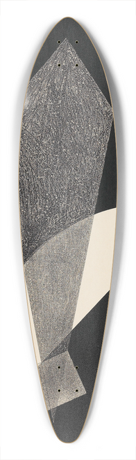 Lszl Moholy-Nagy - Konstruktion V 39.3 inch art pintail longboard deck