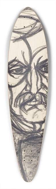 Lszl Moholy-Nagy - Portrt eines Mannes 39.3 inch art pintail longboard deck
