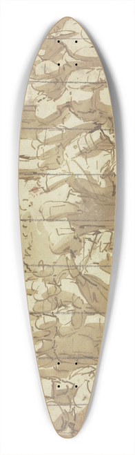 Luca Cambiaso - In einer Halle fhrt in Gegenwart vieler Personen ein Mann einem Jngling ein Mdchen zu 39.3 inch art pintail longboard deck
