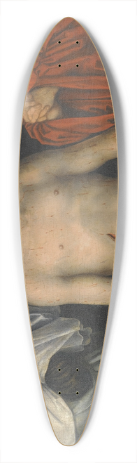 Lucas Cranach the Younger - Christ As Man Of Sorrows Together With The Virgin And Saint John 39.3 inch art pintail longboard deck