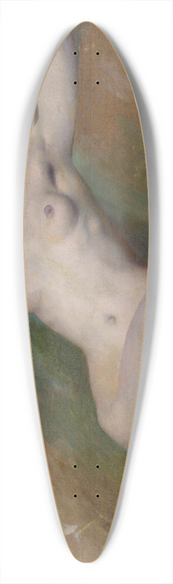 Luc-Olivier Merson - Study For The Figure Ofspring At Lopra Comique, Paris 39.3 inch art pintail longboard deck