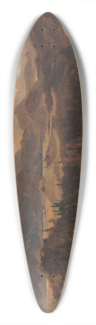 Ludwig Halauska - Partie aus den Julischen Alpen 39.3 inch art pintail longboard deck