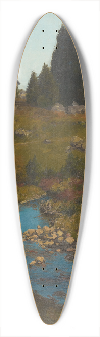 Ludwig Zorn - Zastler Hut in the Black Forest 39.3 inch art pintail longboard deck