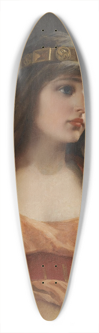 Luis Ricardo Falero - Bedouin girl 39.3 inch art pintail longboard deck