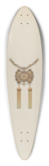 Madeline Arnold - Brooch 39.3 inch art pintail longboard deck