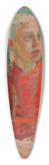 Magnus Enckell - Lempi (from Kuorsalo) 39.3 inch art pintail longboard deck