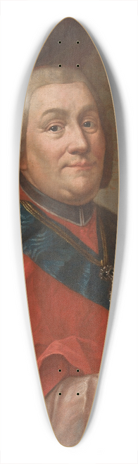 Marcello Bacciarelli - Portrait of Wadysaw ubieski (17031767), Archbishop of Gniezno and the Primate of Poland 39.3 inch art pintail longboard deck