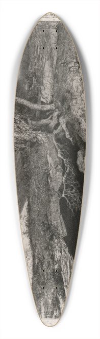 Mariano Fortuny Marsal - Anchorite 39.3 inch art pintail longboard deck