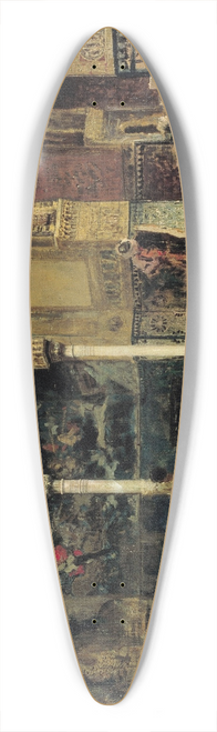 Mariano Fortuny Marsal - The Slaying of the Abencerrajes 39.3 inch art pintail longboard deck