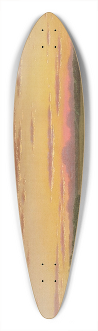 Martin Johnson Heade - Single Haystack in a Flat Marsh 39.3 inch art pintail longboard deck