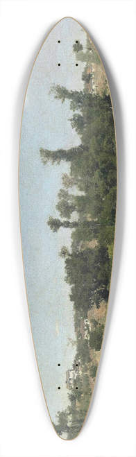 Martin Rico y Ortega - At the edge of the water 39.3 inch art pintail longboard deck