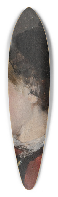 Mary Cassatt - Portrait of Madame Sisley 39.3 inch art pintail longboard deck