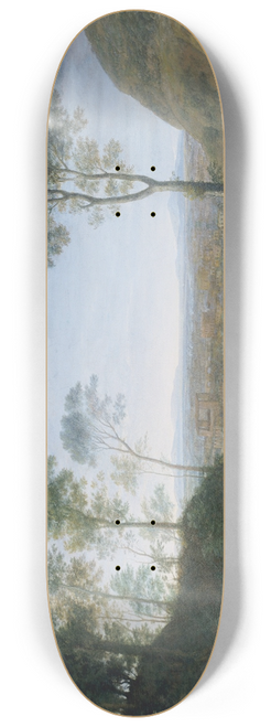 Claude Lorrain - Christ Appears in front of Mary Magdalene (Noli me tangere) 8.25 inch art skate deck