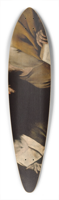 Master of the Annunciation to the Shepherds - Christ Disputing with the Doctors 39.3 inch art pintail longboard deck