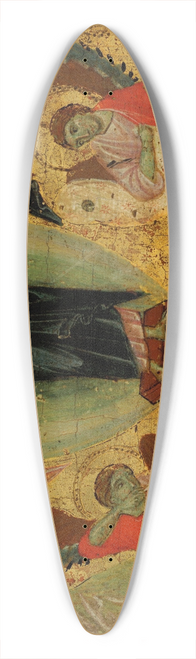 Master Of The Dotto Chapel - The Last Judgement 39.3 inch art pintail longboard deck