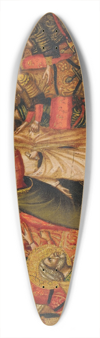 Master Of The San Bartolomeo Triptych - The Betrayal of Christ 39.3 inch art pintail longboard deck