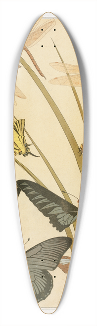 Maurice Pillard Verneuil - Papillons 39.3 inch art pintail longboard deck